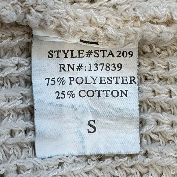 ALTAR’D STATE Cardigan Sweater Open Front Multicolored Stripes Small - Picture 4 of 10